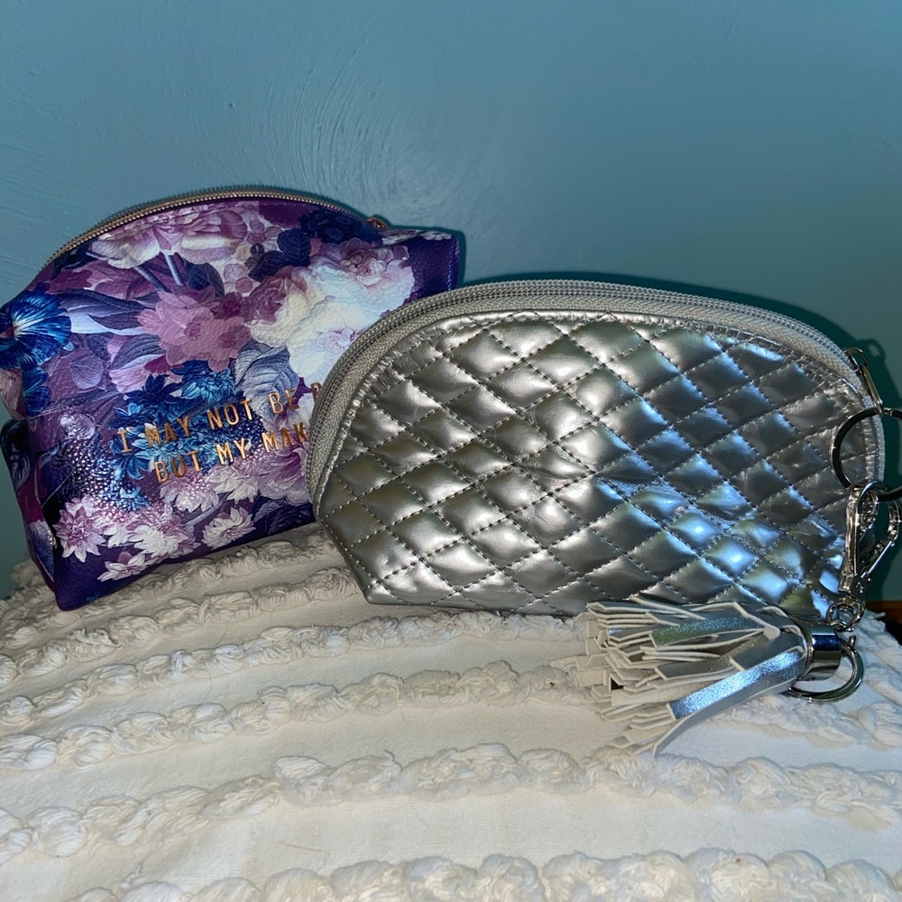 2 piece makeup bag set